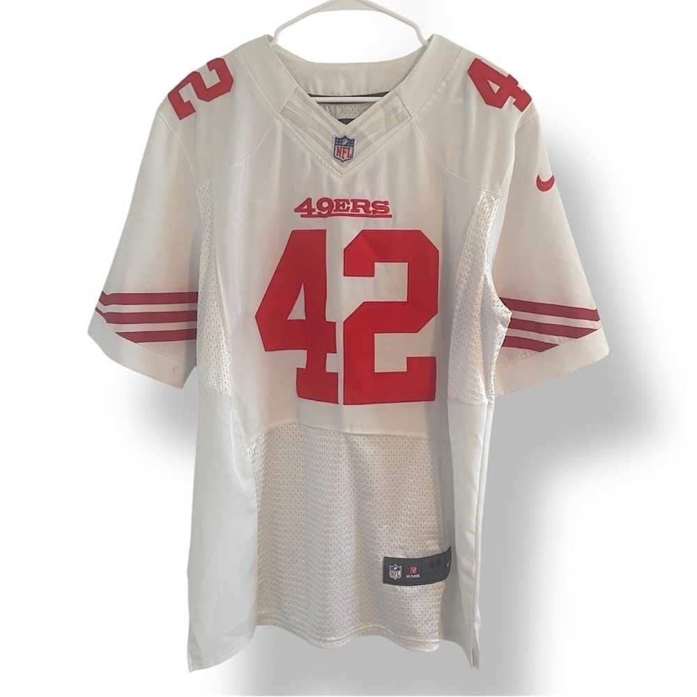 San Francisco 49ers Ronnie Lott White NFL Nike Jersey